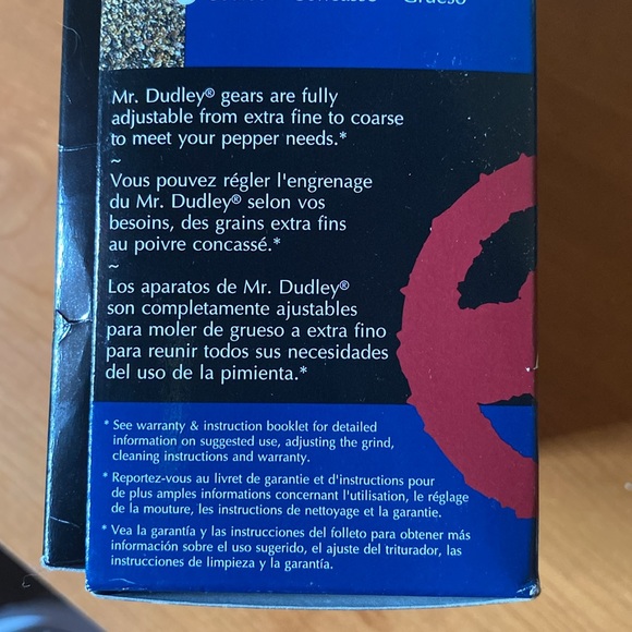 NIB Mr Dudley Peppermill Salt Shaker Set 🧂✨ - Picture 11 of 14